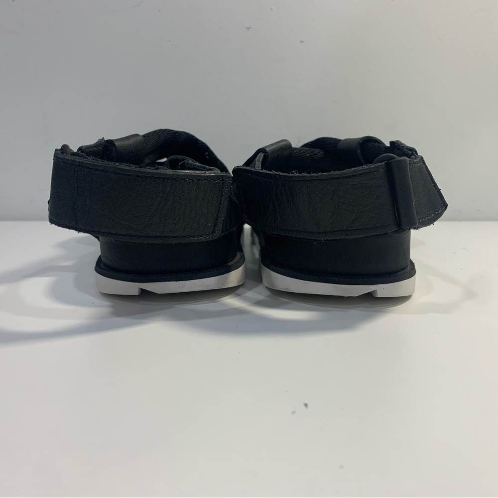 Sorel Women's Roaming Decon Sandals Black Flat Leather Fabric Criss Cross 8M - Picture 11 of 14